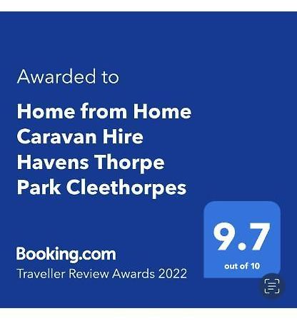 Home From Home Caravan Hire, Haven'S Thorpe Park, Cleethorpes Exteriér fotografie
